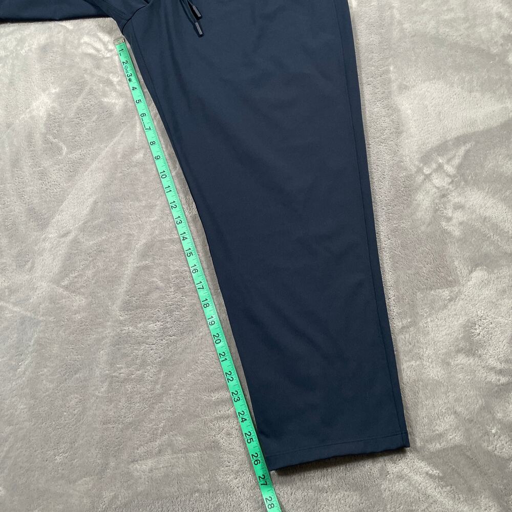 Lululemon Pant 14 Blue Stretch High Rise Drawstring Pull On Athleisure Comfort - Picture 10 of 11